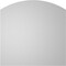 Ekena Millwork Arch Top Surface Mount PVC Gable Vent: Functional, w/ 2"W x 1-1/2"P Brickmould Frame, 30"W x 30"H GVPAR30X3002SF - alternate 3